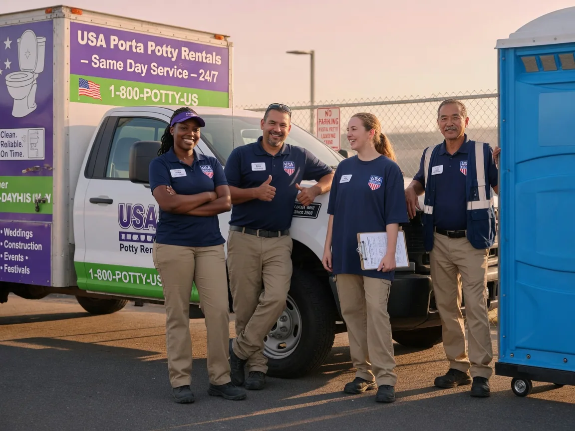 Porta Potty Rental company in Higginsville, MO